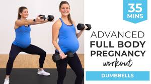 35 minute advanced pregnancy workout
