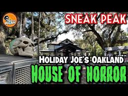 Sneak Peak Haunted House In Winter