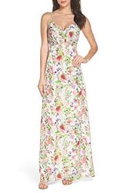 Felicity Coco Womens Small Floral Maxi Dress White S At