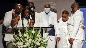 Alex brandon / ap photo. Family Members Dignitaries Honor George Floyd At Funeral Service In Houston Abc News
