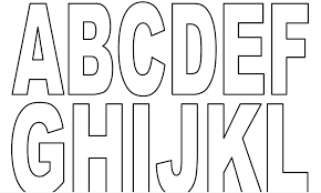 Alphabet Letters Printable Free Stencils Download Them Or Print