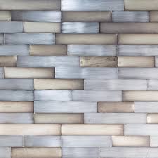 Installing a ceramic tile backsplash in your kitchen can add visual interest and style to your kitchen one of the chief benefits of a ceramic tile backsplash—apart from the protective aspect—is that it. Peel And Stick Distressed Metal Tiles Aspect