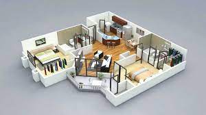Unique 2 Bedrooms House Plans With