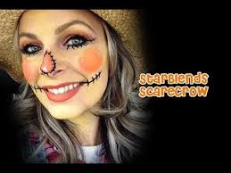 scarecrow face painting tutorial with