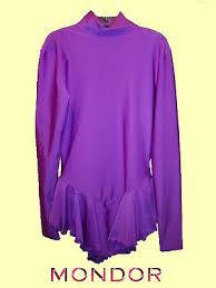 Mondor 609 Size Yj X Small Violet Practice Skating Dress Costume Clearance Ebay