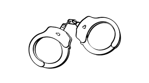Handcuffs drawing