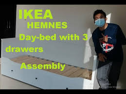 ikea hemnes day bed with 3 drawers