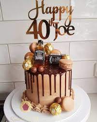 Chocolate Drip Cake Birthday Cake For Him 40th Birthday Cakes  gambar png