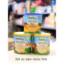 Mã FMCG8 giảm 8% đơn 500K] BỘT ĂN DẶM Heinz Anh cho bé (Date 09/2021)