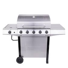 This model comes with color and burner variation. Char Broil Performance Silver 5 Burner Liquid Propane Gas Grill With 1 Side Burner In The Gas Grills Department At Lowes Com