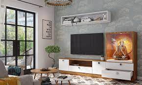 tv unit with mandir designs you ll love