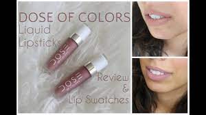 dose of colors liquid lipsticks new