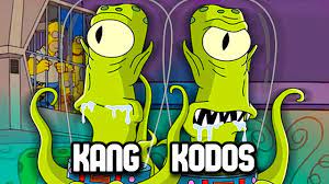 Every time Kang & Kodos took over the world on the Simpsons (Almost) 