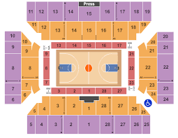 Floyd Maines Veterans Memorial Arena Seating Chart Binghamton