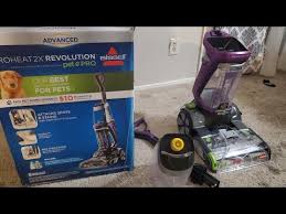 use a bissell proheat 2x revolution pet