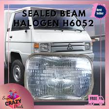 all glass sealed beam halogen h6052 12