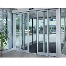 glass automatic sliding door for