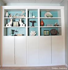 Ikea Billy Bookcases With Molding