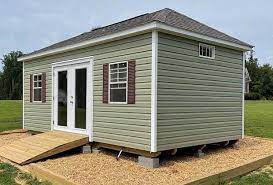 1 outdoor custom storage shed in