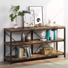 Sofa Table 3 Tiers Tv Console Tv Stand