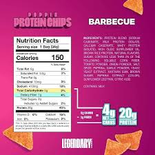 Legendary Foods - Popped Protein Chips - Barbecue - 7 Pack – ProteinWise