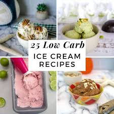 25 low carb ice cream recipes