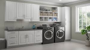 After being fearful of doing laundry for years, adam beasley knew an update was needed. Hampton Wall Cabinets In White Kitchen The Home Depot Laundry Room Layouts Laundry Room Storage Laundry Room Design