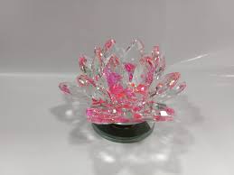 pink crystal gift items for decoration