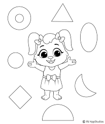 (9 pages) coloring pages of shapes including triangle, square, rectangle, circle, star, diamond and more. Free Printable Shapes Coloring Pages