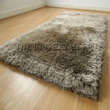 plush taupe gy rugs 7cm pile large