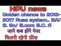 hpu rusa how to convert cgpa into