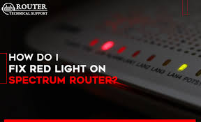 fix red light on spectrum router