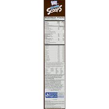 cocoa puffs ice cream scoops cereal