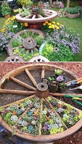 Round Garden Beds Using Recycled Materials