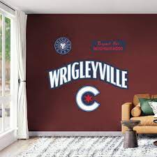 Chicago Cubs Vinyl Wall Decals