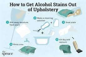how to get alcohol stains out of carpet