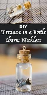 Make A Treasure In A Bottle Charm