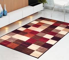 square printed anti skid floor carpet