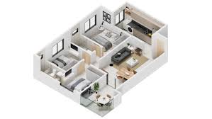 3d Floor Plans By Rafammedeiros Fiverr