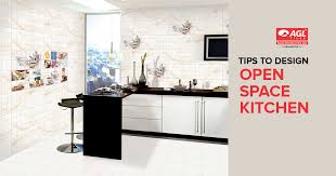 tips to design open e kitchen in