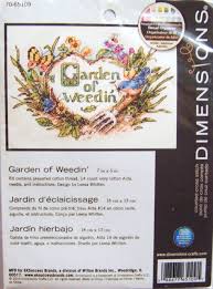 Dimensions Crafts Garden Of Weedin