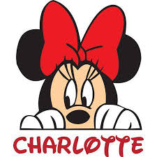 Minnie Mouse Disney Cartoon Character