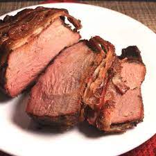 smoked beef cross rib roast is a bacon