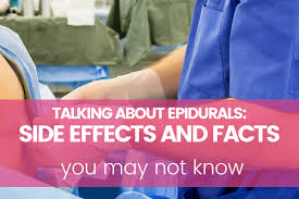 epidural side effects and facts 12