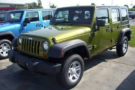 Rescue Green 2010 Jeep Paint Cross