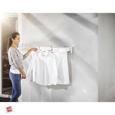 wall mounted laundry drying rack