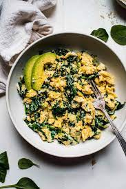 spinach scrambled eggs healthy