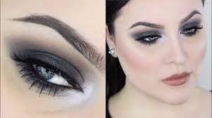 grey smokey eye makeup tutorial you