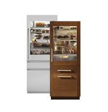 integrated glass door refrigerator