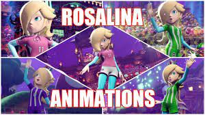 Mario Strikers Battle League Rosalina Animations - YouTube